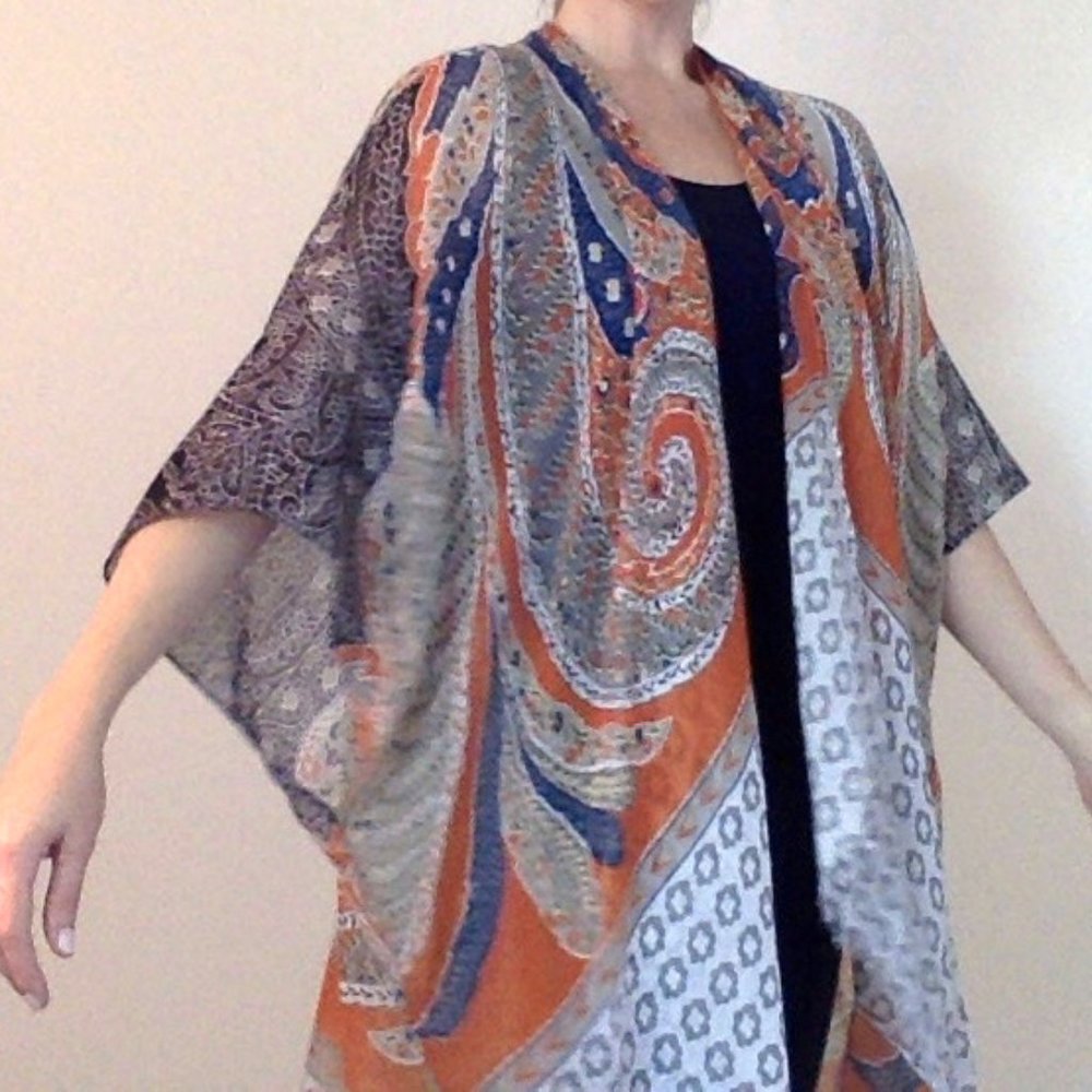 Multicolored Kimono